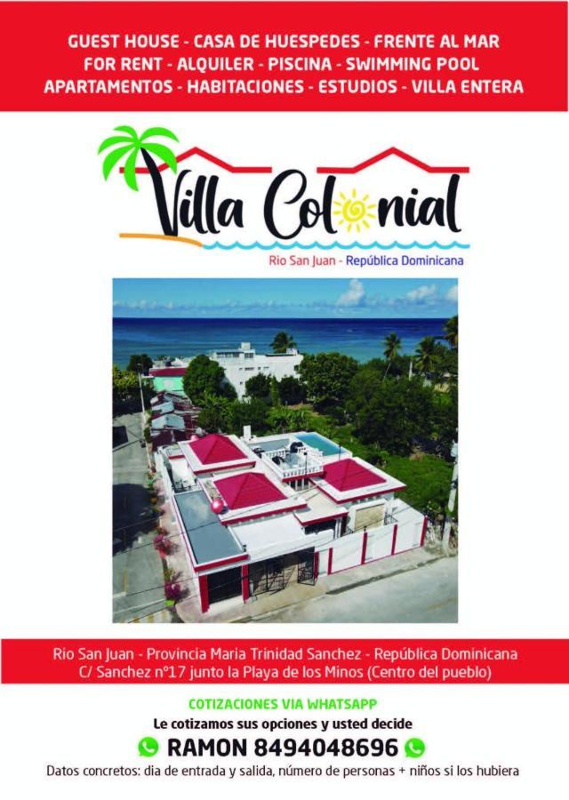 Villa Colonial Suite N 4 Basic Interior Rio San Juan Exterior photo